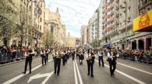Lee más sobre el artículo La Montaña Leonesa suena por San Patricio en Madrid con los ‘Gaiteros de Felechas’